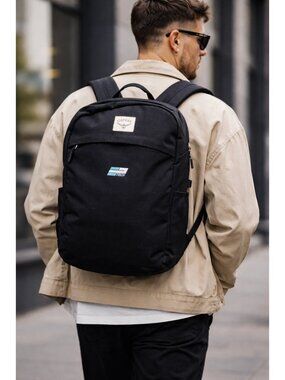 Osprey Arcane Large 20L Backpack Black Laptop Commuter Daypack EP SP Tech Logo